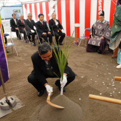 田上会館地鎮祭